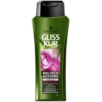 Gliss Kur Bio-Tech Restore šampūns matu stiprināšanai 250ml | Multum