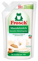 Frosch Mandelmilch Sensitive veļas mīkstinātājs ar mandeļu piena aromātu x40 1L | Multum