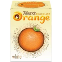 Terry's Chocolate Orange White baltās šokolādes apelsīns 147g | Multum