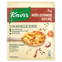 Knorr FIX Nudel-Schinken makaronu-šķinķa sacepuma pagatavošanai 44g | Multum