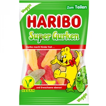Haribo Super Gurken želejkonfektes 200g | Multum