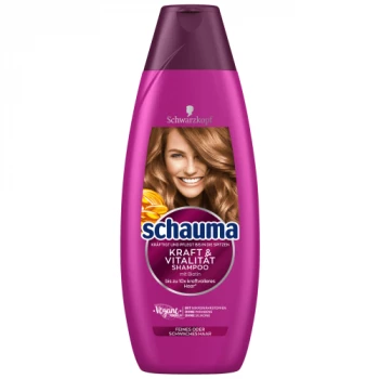 Schauma Kraft & Vitalitat šampūns ar biotinu 480ml | Multum
