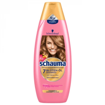 Schauma šampūns ar 7 ziedu eļļas ekstraktu 480ml | Multum