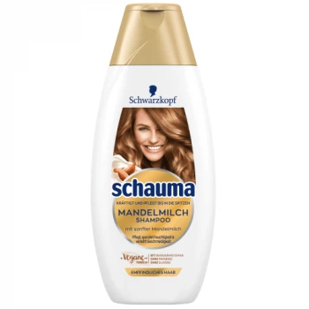 Schauma šampūns ar mandeļu pienu 480ml | Multum