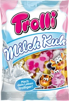 Trolli Milch Kuch želejas konfektes 200g | Multum