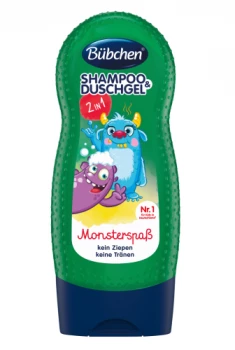 Bubchen Monsterspass 2in1 šampūns & dušas želeja bērniem 230ml | Multum