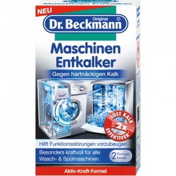 Dr.Beckmann atkaļķošanas līdzeklis veļas mašīnām un trauku mazgājamām mašīnām 100g | Multum