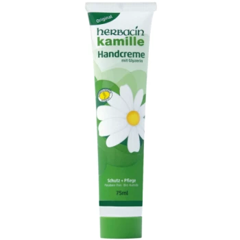 Herbacin Handkreme Kamille roku krēms ar kumelītēm 75ml | Multum