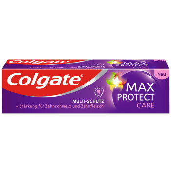 Colgate Max Protect Care zobu pasta smaganu un zobu emaljas aizsardzībai 75ml | Multum