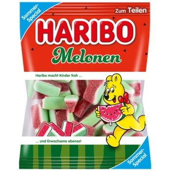 Haribo Melonen želejas konfektes 175g | Multum