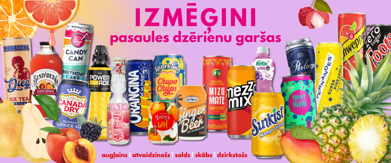 multum, dzērieni, limonādes, interesanti dzērieni