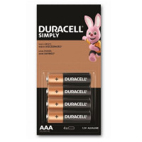 Duracell AAA sārma baterijas 4gb | Multum