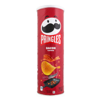 Pringles čipsi ar bekona garšu 165g | Multum