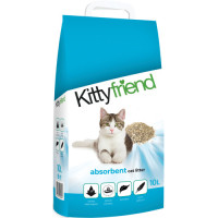 Kitty Friend smaku absorbējošas smiltis kaķiem 10L | Multum