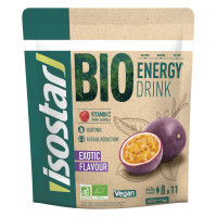 Isostar BIO Energy Drink izotonisks ogļhidrātu dzēriena pulveris ar eksotisku augļu garšu 440g | Multum