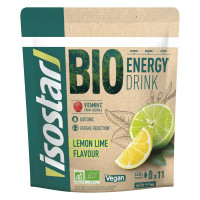 Isostar BIO Energy Drink izotonisks ogļhidrātu dzēriena pulveris ar laima un citronu garšu 440g | Multum