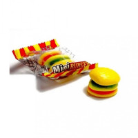 Trolli Miniburger želejas konfekte - burgers 10g x1 | Multum