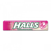 Halls Vita-C sūkājamās konfektes ar arbūzu garšu un vitamīnu C 33.5g | Multum
