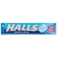 Halls Coolwave sūkājamās konfektes ar mentola- eikalipta garšu 33.5g | Multum