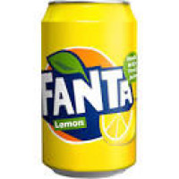 Fanta Lemon bezalkoholisks gāzēts dzēriens ar citronu garšu 0.33L | Multum