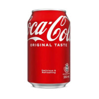 Coca Cola bezalkoholisks gāzēts dzēriens 0.33L | Multum