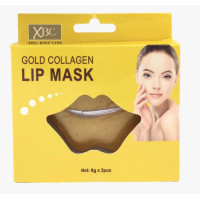 XBC Xpel Gold Collagen  zelta maska ar kolagēnu lūpām 8g x 2gab | Multum