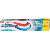 Aquafresh Active Fresh zobu pasta ar mentolu 125ml | Multum