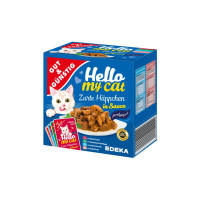 G&G Hello My Cat gaļas gabaliņi mērcē 8 gab. 800g | Multum