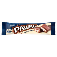 E.Wedel Pawelek šokolādes batoniņš ar krējuma pildījumu (satur alkoholu) 45g | Multum
