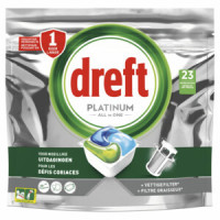Dreft Platinum Original kapsulas trauku mazgāšanas mašīnai 23x | Multum