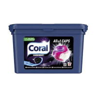 Coral Black Velvet 3in1 kapsulas melnas veļas mazgāšanai 16x | Multum