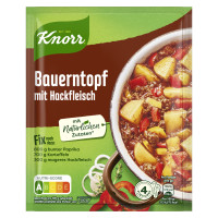 Knorr FIX Bauerntopf Mit Hackfleisch garšvielu maisījums maltās gaļas sautējuma pagatavošanai 43g | Multum