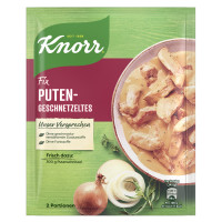 Knorr FIX Puten Geschnetzeltes garšvielu maisījums tītara mērces pagatavošanai 36g | Multum