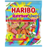 Haribo Rainbow Sauer želejas konfektes 160g | Multum