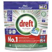 Dreft Platinum Original trauku mazgāšanas kapsulas 86gab | Multum