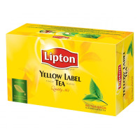 Lipton Yellow Label melnā lapu tēja 50x2g | Multum