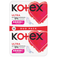 Kotex Ultra Super higiēniskās paketes 12gb | Multum