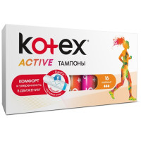 Kotex Active Normal tamponi 16gb | Multum