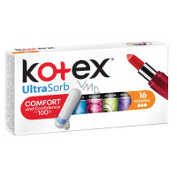 Kotex UltraSorb Normal tamponi 16gab. | Multum