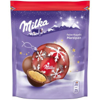 Milka piena šokolādes konfektes ar macipānu 90g | Multum