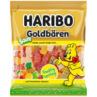 Haribo Sauer Golbaren želejas konfektes 175g | Multum