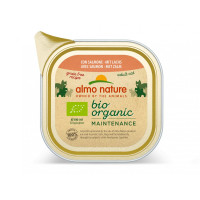 Almo Nature Bio Organic slapjā barība ar lasi kaķiem 85g | Multum