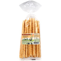 Stiratini Grissini maizes standziņas ar sezama sēklām 150g | Multum