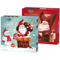 Only Christmas šokolādes konfektes ar piena krēma pildījumu (dāvanā puzle) 120g | Multum