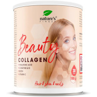 Nature's Finest Beauty Collagen kolagēna pulveris ar hialuronskābi un koenzīmu Q10 150g | Multum