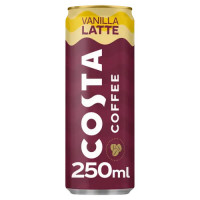 Costa Coffee kafijas dzēriens- latte 250ml | Multum