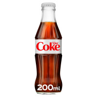Coca Cola Ultra Diet gāzēts bezalkoholisks dzēriens 0.2L | Multum