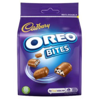 Cadbury Oreo Bites šokolādes konfektes ar oreo cepumu krēmu 95g | Multum