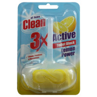 At Home Active tualetes skalošanas bloks ar citronu smaržu 40g | Multum