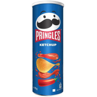 Pringles Ketchup čipsi ar kečupa garšu 165g | Multum